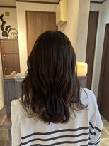 イコウヘアデザイン(icou hair design)&nbsp;ラベンダーグレージュ×インナーベージュ