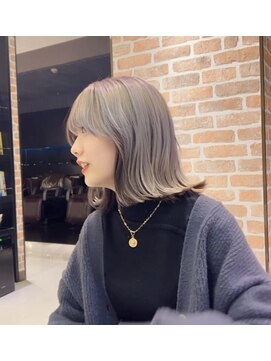 アース 稲毛海岸店(HAIR&MAKE EARTH) 結んでもかわいいアンブレラカラー