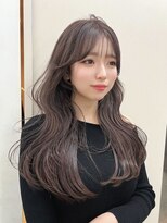 ジーナ 梅田(Zina)&nbsp;髪質改善＊くすみベージュカールロング＊美髪【Zina梅田】