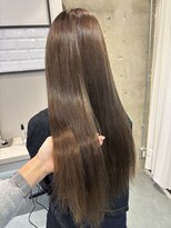 リリー(Lilley)&nbsp;【lilley 稲永麻衣】ロングヘア+羽エクステ+顔まわり+韓国ヘア