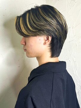 レイール 下北沢(Reir) 【Reir_下北沢】*メンズメッシュ＋ハイライト*