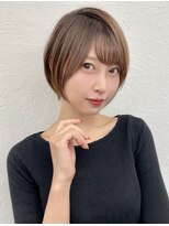 オーロ 池田店(ORO)&nbsp;20代30代40代50代ボブルフネビージュ小顔ワンレン髪質改善ボブ