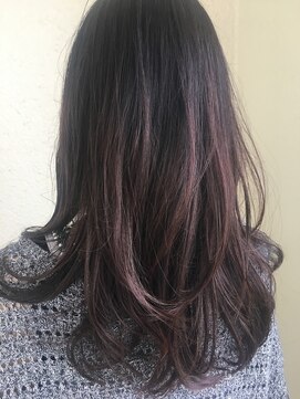 レアワンハナレ センター北美容院(lea/1 HANARE) ダークトーンな艶髪ロング