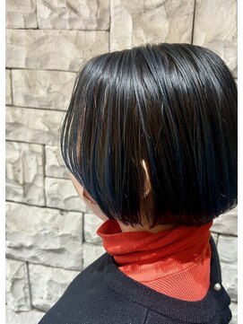 ボン セジュール(Bon sejour) ハイライト×ブルー