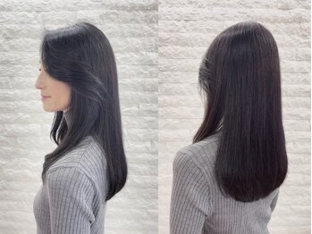 フルハート 恵比寿(Fullheart)の写真/大人女性の髪のお悩みを解決！頭皮に優しい天然成分で、気になる白髪もしっかりカバーします。