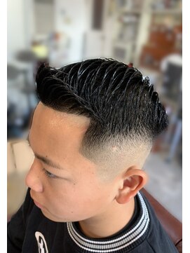 アンティーク フォーメン(ANTIQUE for men) 外国人風大人ワイルドフェードカット!