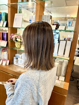 ルーフ 用賀(ROOF) ハイライト/ブリーチ【ROOF用賀】#トリートメント#髪質改善