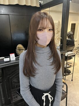 ノエル 池袋店(noel) 【noel】manami×ブリーチなしベージュ