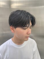 アクション 心斎橋店(ACTION)&nbsp;センターパート　ニュアンスパーマ　としお