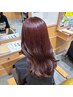 【柳指名！】顔周りカット+透明感カラー+トリートメント　￥6,600