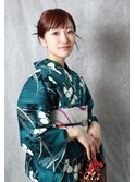 浴衣×ヘアアレンジ♪