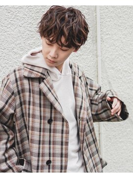 タムタム 平井店 シャドウパーマ　マッシュ