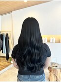 韓国風ブルーブラック【難波 桜川/髪質改善】