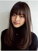 ワンホンレイヤー/ミルクティーブロンド/ダークブルー