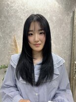 ハイバレーヘアーメゾン(HIGH VALLEY HAIRMAISON)&nbsp;ロングレイヤーハイレイヤー韓国ヘア岡山南中央町
