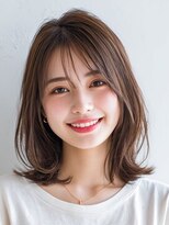 サロンドアイ(salon de i)&nbsp;ナチュラルミディアム × 透け感グレージュ