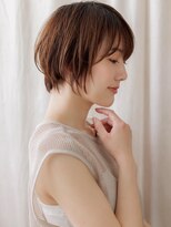 カバーヘア ブリス 上尾西口店(COVER HAIR bliss) クールフェミニン前下がりショートウルフTd1上尾20代30代40代