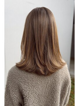 ミー 岡崎(mii) オリーブベージュカラー[岡崎.北岡崎.髪質改善]