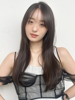 ロンドフルール 大宮東口(Lond fleur) オリーブグレー/レイヤーカット/黒髪/マロンベージュ/大宮