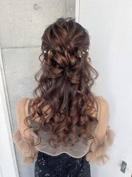 スタジオカラー(Studio Color) ハーフアップ