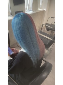 セレーネヘアー オオサカ 心斎橋店(Selene hair OSAKA) 2色デザインカラー