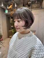 ムクコア(Muk CORE)&nbsp;グレージュカラー/ショートボブ