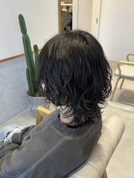 レンジヘアー(lange hair) ウルフパーマ