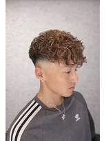 ワンワンオー バーバーショップ 長浜店(@110 BARBER SHOP) スペインカール