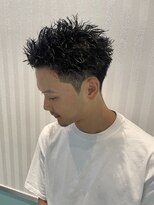 エルエフェ(EL JEFE)&nbsp;【ツイストパーマスタイル】［東中野］［落合］［理容室］