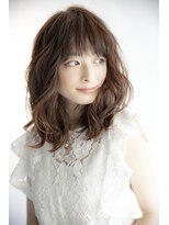 ラフヘアーアンドライフ 所沢東口店(LAF Hair&Life)&nbsp;やさしいゆるふわミディアム