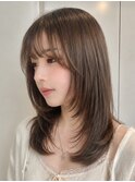 ワンカールで決まる柔らかレイヤー