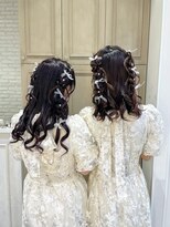 コルツー(CoL2)&nbsp;ハーフツイン/横浜ヘアセット/ライブヘアセット