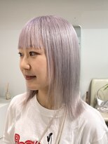 ミーム 原宿 表参道(meme)&nbsp;◎ブロンドハイトーンデザインカラーアンブレラカラー金髪