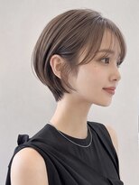 エシカ(ethica)&nbsp;【ethica_南船場】ブリーチなしダブルカラー×ショートボブ