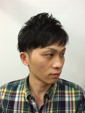 理容 うめむら 束感ショート