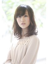 ロエナ(ROENA) クラシカルデジタルパーマバレイヤージュロブ