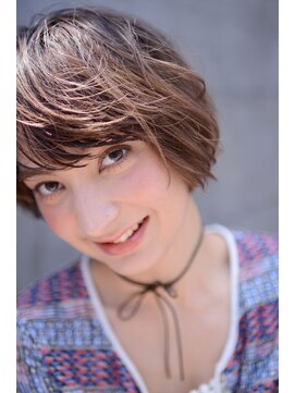 ミラバイグリーン(Mira by green) boyish くしゃカワ-short-