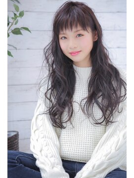 ナナナ パレナ 宝塚店(nanana parena) オン眉透けバング無造作カール【nanana parena】