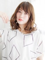 ヘアメイク ナル(hair make nalu) 大人カジュアルなミックスカールスタイル