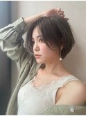 aRietta銀座2*OLに人気◆ナチュラルカラー×センターパート