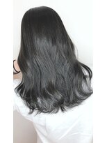 ジーナ 新宿(Zina)&nbsp;セシルカットフリンジウェーブ×大人かわいい前髪ココアブラウン