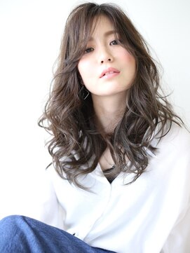 エムスラッシュ たまプラーザ(M.SLASH) くせ毛風/カーリー/透け感/ダークグレージュ/たまプラーザz1