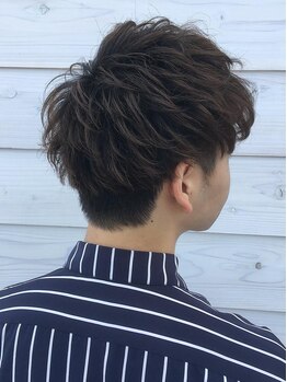 カフ ヘアー(caph hair)の写真/《一宮》男性にも過ごしやすい落ち着いた雰囲気◎清潔感のあるヘアスタイルで周りと差をつける!!