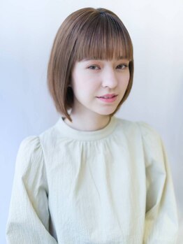 グロウアカバネ バイアンジュ(GLOW AKABANE by Ange)の写真/あなたの為のケアで素髪を美しく♪[TOKIOトリートメント]で潤い&艶を与え髪質改善。軽くて柔らかい質感へ―