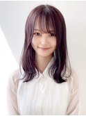 『Air京都』大人かわいい小顔ワンレンボブ外はね20代30代40代