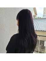 ヘアデザイン エソラ(hair design esora) レッドブラック