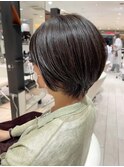 ★岡田有加★20代30代/スッキリ丸みショート