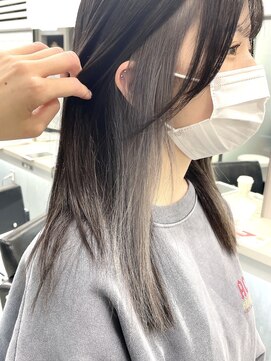 リリー(Lilley) 【Lilley 稲永麻衣】インナーカラー＋オルチャン 天神/今泉