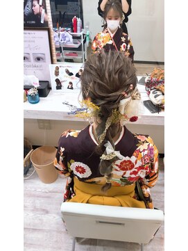 ウレア(ulea) ヘアセット/ヘアメイク/着付け/成人式/卒業式/メンズヘアセット