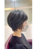 リエスタサロン 流山おおたかの森(liesta) 【liesta salon】暗髪ハンサムショート☆インナーアッシュ